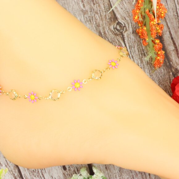 "Dainty Anklet for Women – Elegant Everyday Jewelry & Perfect Gift | MLCRC1265 - Picture 5 of 10